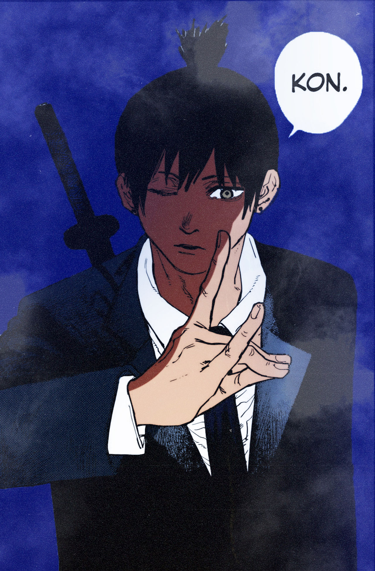 I colored Aki-47: ChainsawMan  Chainsaw, Anime, Man wallpaper