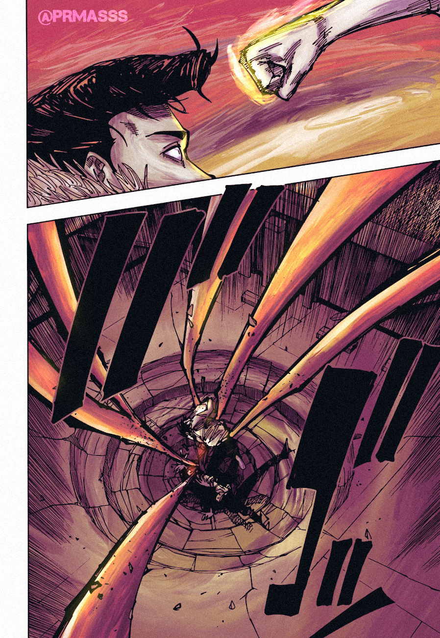 Yuta Vs Ryu Panel Jujutsu Kaisen Chapter 177: Yuta vs Ryu Coloring by prmas on DeviantArt