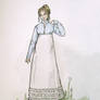 1810 Walking Dress- design