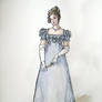 1820 Ball Dress- design