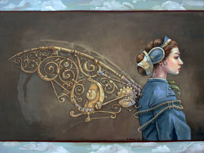 On steampunk wings