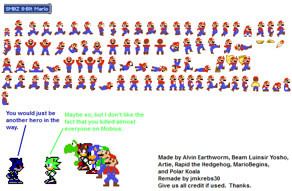 8-Bit Mario by jmkrebs30 on DeviantArt.