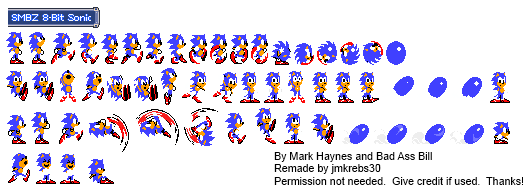 Classic Sonic Sprites by hypershadicspriter33 on DeviantArt