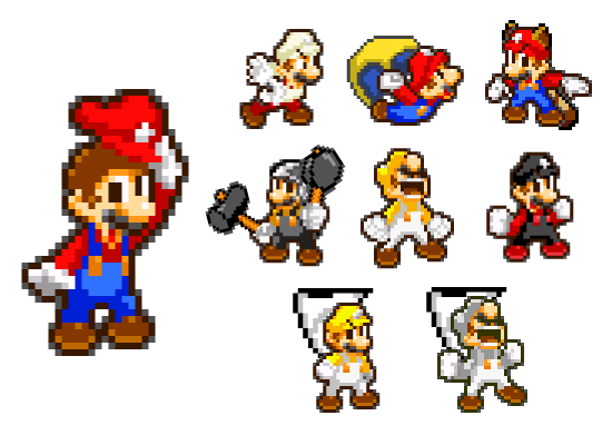 Mario Hyper Form Sprites De Hiper Mario Super Mario World (1991) Patrones De Punto De