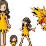 Shiny Zapdos Sprites