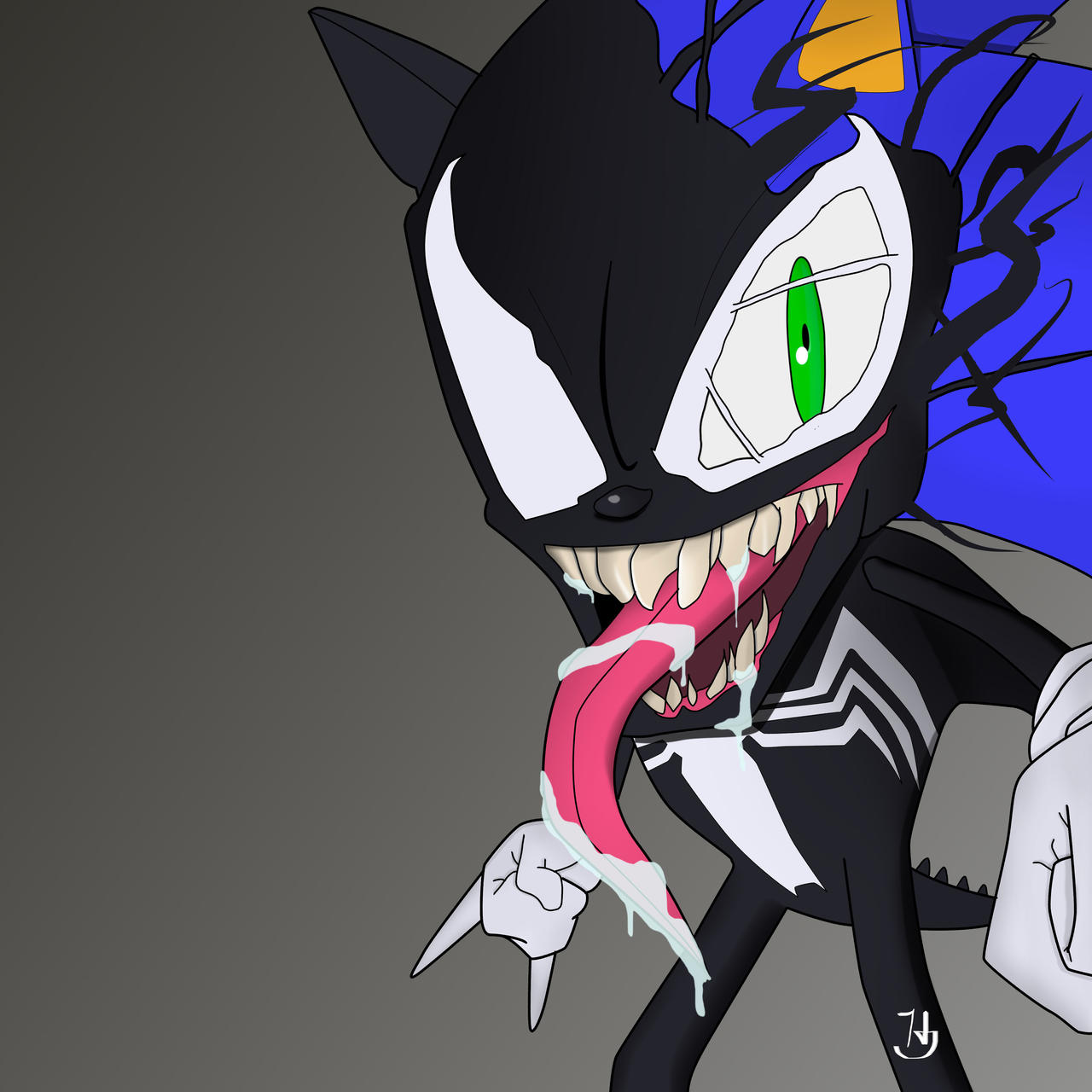Venom Sonic By Hafidjames On DeviantArt venom-sonic-by-hafidjames-on-deviantart