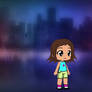 Darcy Homandollar in Gacha style