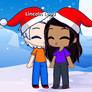 Ronniecoln Christmas kiss