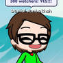 I reached to 300 followers