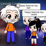 Toby, Rochelle and Lincoln Jr wishes Lincoln