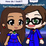Teri is in American dress