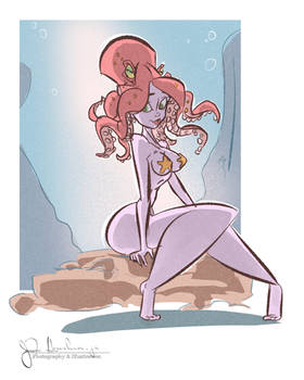 Sea Witch Pinup