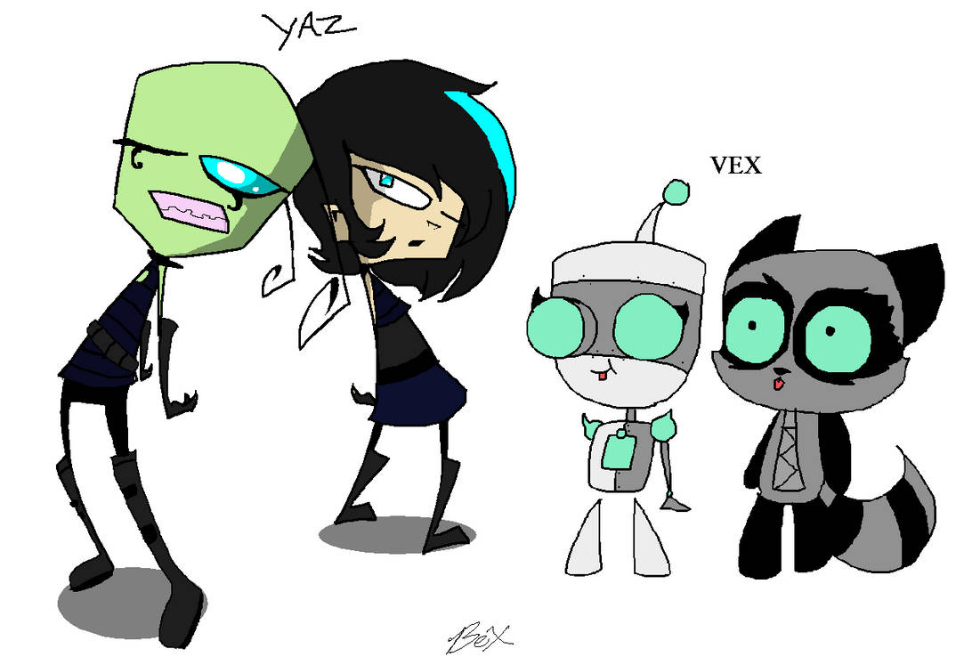 Invader zim oc YAZ by love-me-drowned on DeviantArt