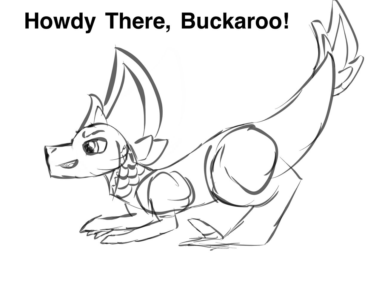 Howdy There, Buckaroo! by BigBluBear on DeviantArt