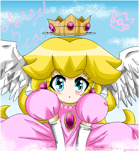 Angel Peach by SomeJaneDoe on DeviantArt