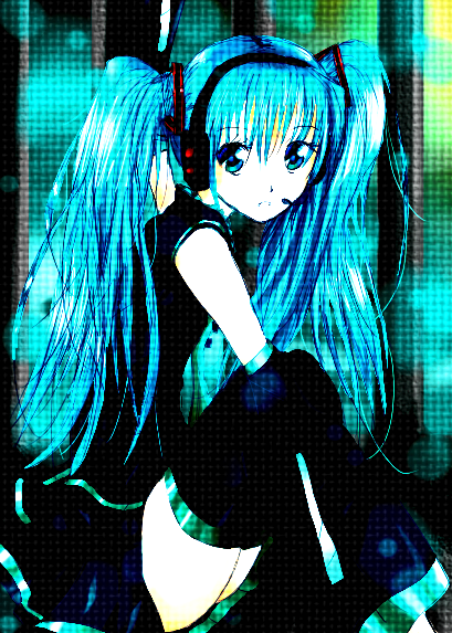 Miku Hatsune Art -Tampered-