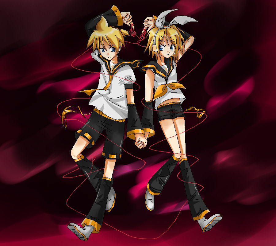 Len And Ryn Len and Rin InterTWINEd by SomeJaneDoe on DeviantArt