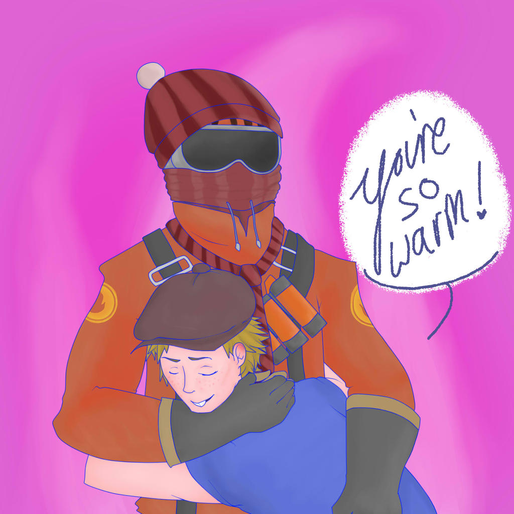 Pyro Vs. Scout Pyro X Scout by Skullosaurus on DeviantArt