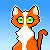 Cat pixel art by crystalclearr