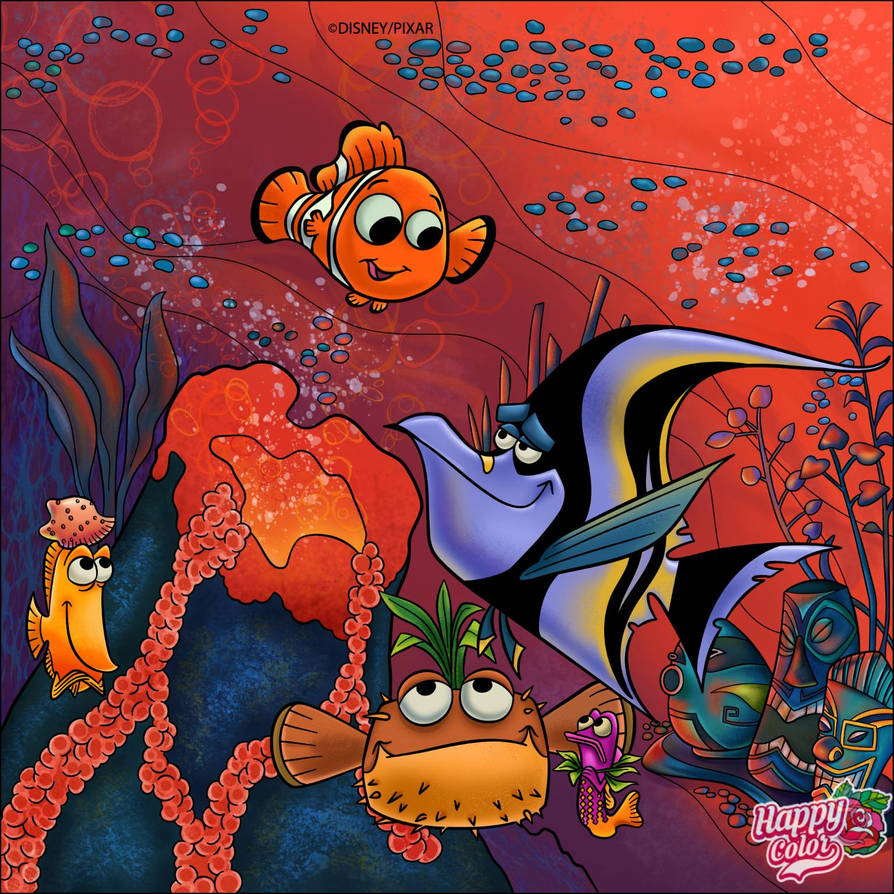 Nemo and Friends - Happy Color by AlTimotheus19 on DeviantArt