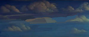 CinemaScope 1955 Cloud Background