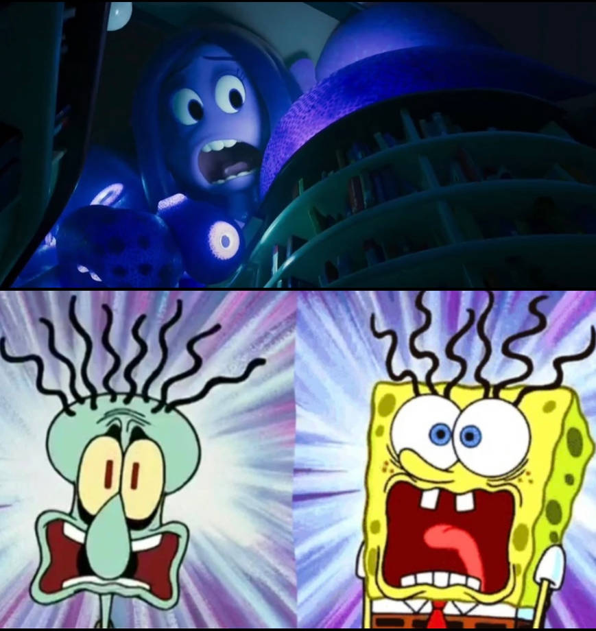 Ruby Scream Ruby gillman and SpongeBob and squidward screaming by smthngpcso5 on ...