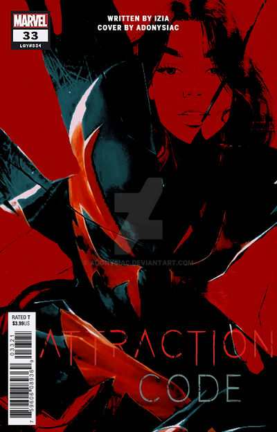 attraction code. comic cover by adonysiac on DeviantArt
