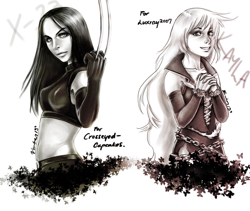 Request: X-23 and Kayla