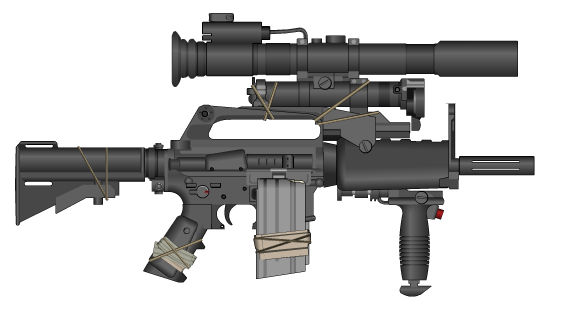 GAU-5/A 'CC Rifle' USAF Personal Defence Carbine by TastyJuice on ...