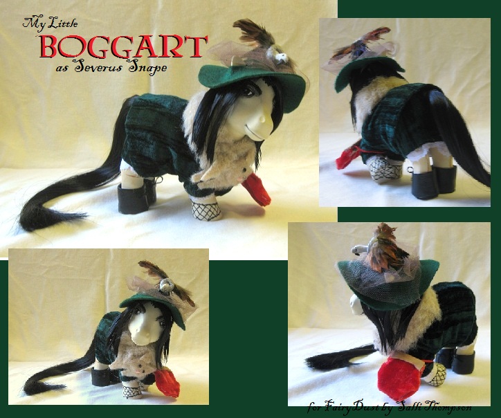 Boggart as Snape Pony