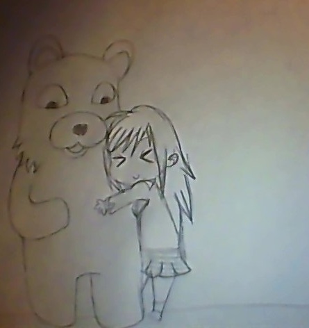 Moka and Pedo Bear