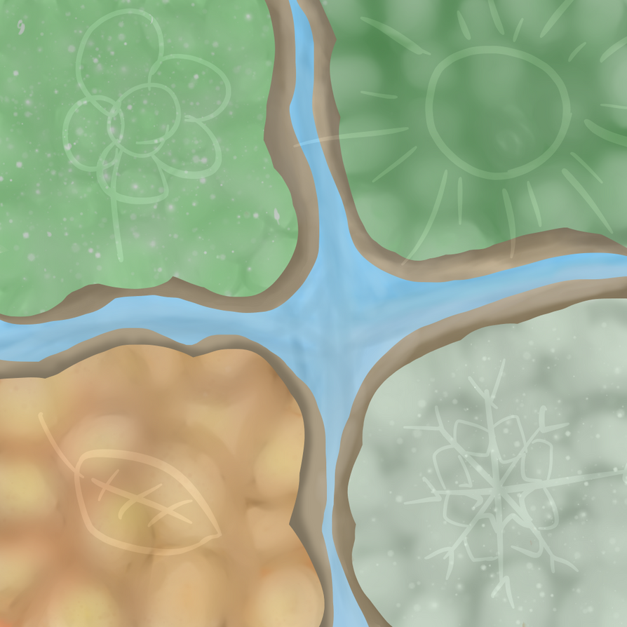 Forest Travles Map by XxswiftstreamxX on DeviantArt