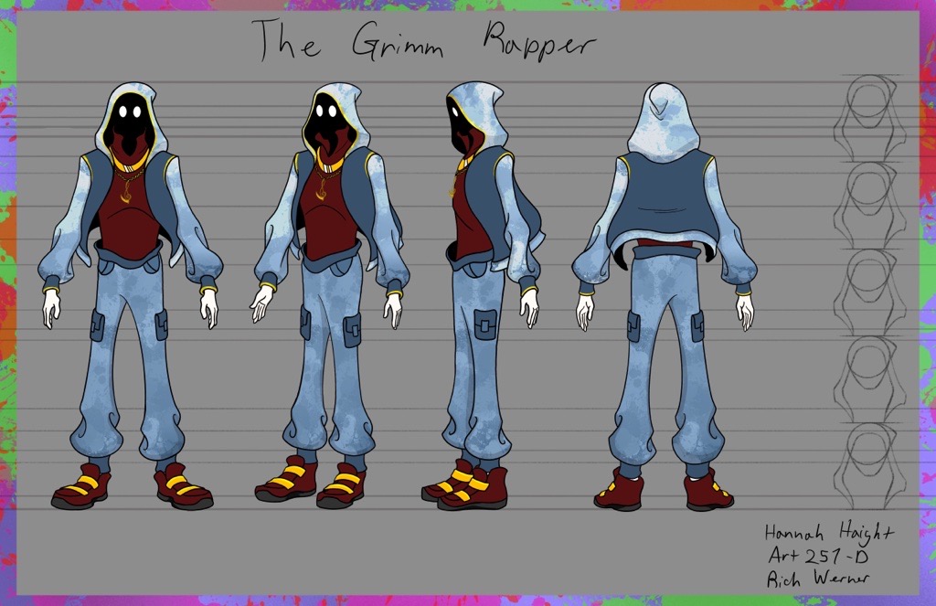 The Grimm Rapper: Angel of Death Outfit Turnaround by WorldWatcher5 on ...