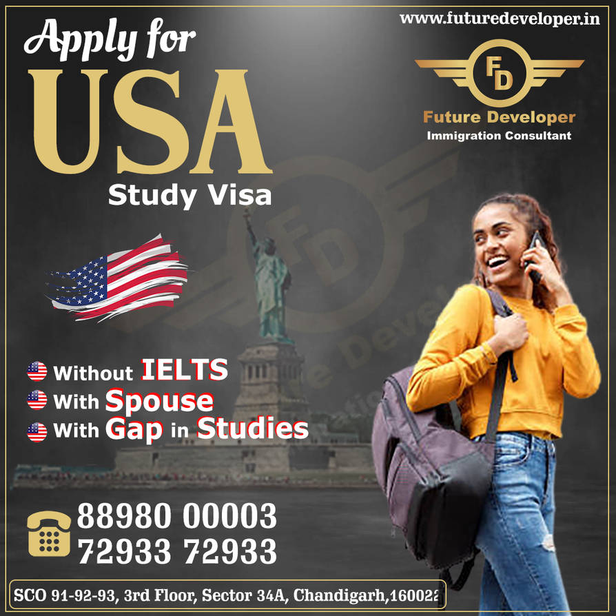 Study In USA Without IELTS/PTE by Futuredeveloperimmi on DeviantArt
