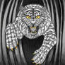 Woven tiger