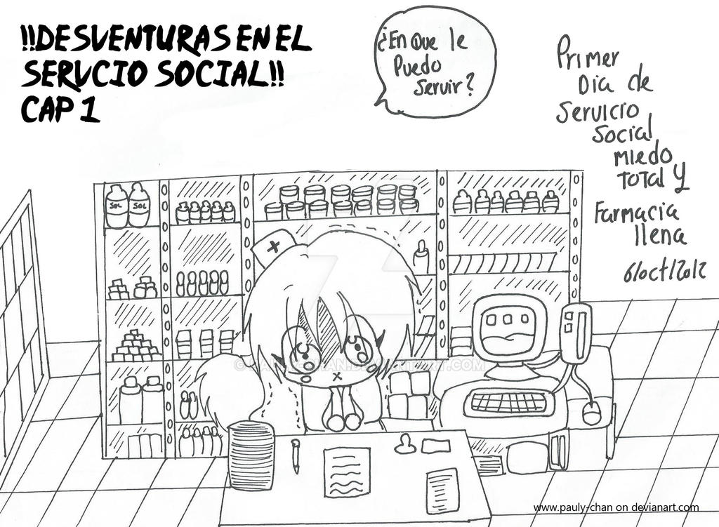 Servicio Social con Pauly-chan