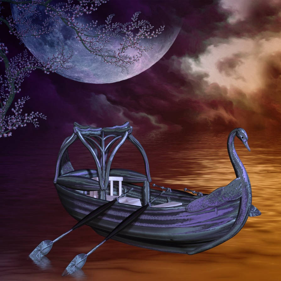Azure Night by oldhippieart on DeviantArt