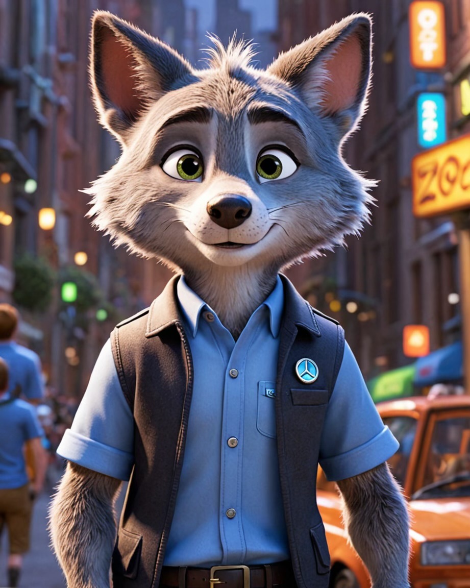 Zootopia Wolf Pieter Rossouw by Rossouwpeter on DeviantArt