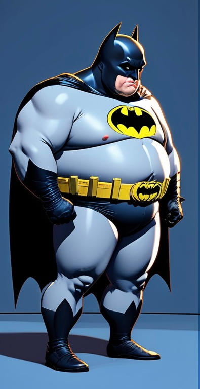 Run Batman Fat Batman Fat by Rossouwpeter on DeviantArt