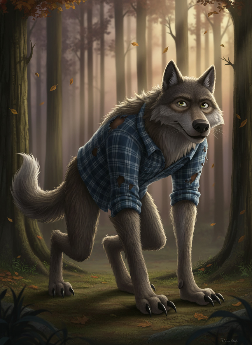 Anamorphic Wolves Animorphs Wolf TF by Rossouwpeter on DeviantArt