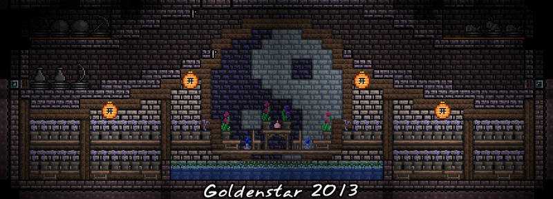 Terraria 1.2 boss arena: The Organ Grinder by Sherio88 on DeviantArt