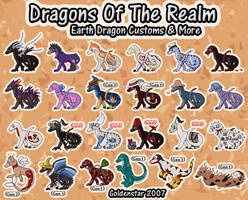 Dragons of the Realm: Earth Dragon Collection