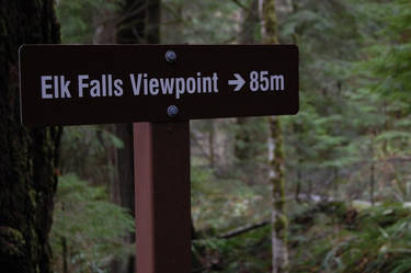 Elk Falls Point View this way