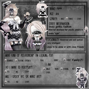 Xynthii: Relationship Form: Jynx