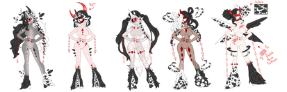 Xynthii: Cruella Inspired Krampus Adopts: 1/5 OPEN