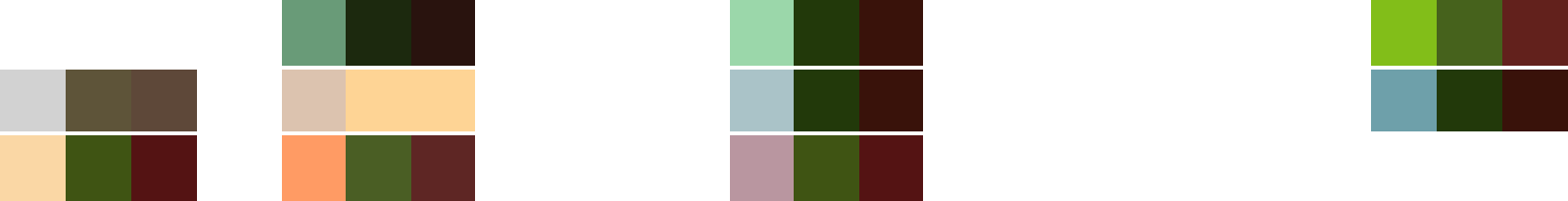 Deviantart Color Map The color pallet i use in the map seeds by SiriusCb on DeviantArt