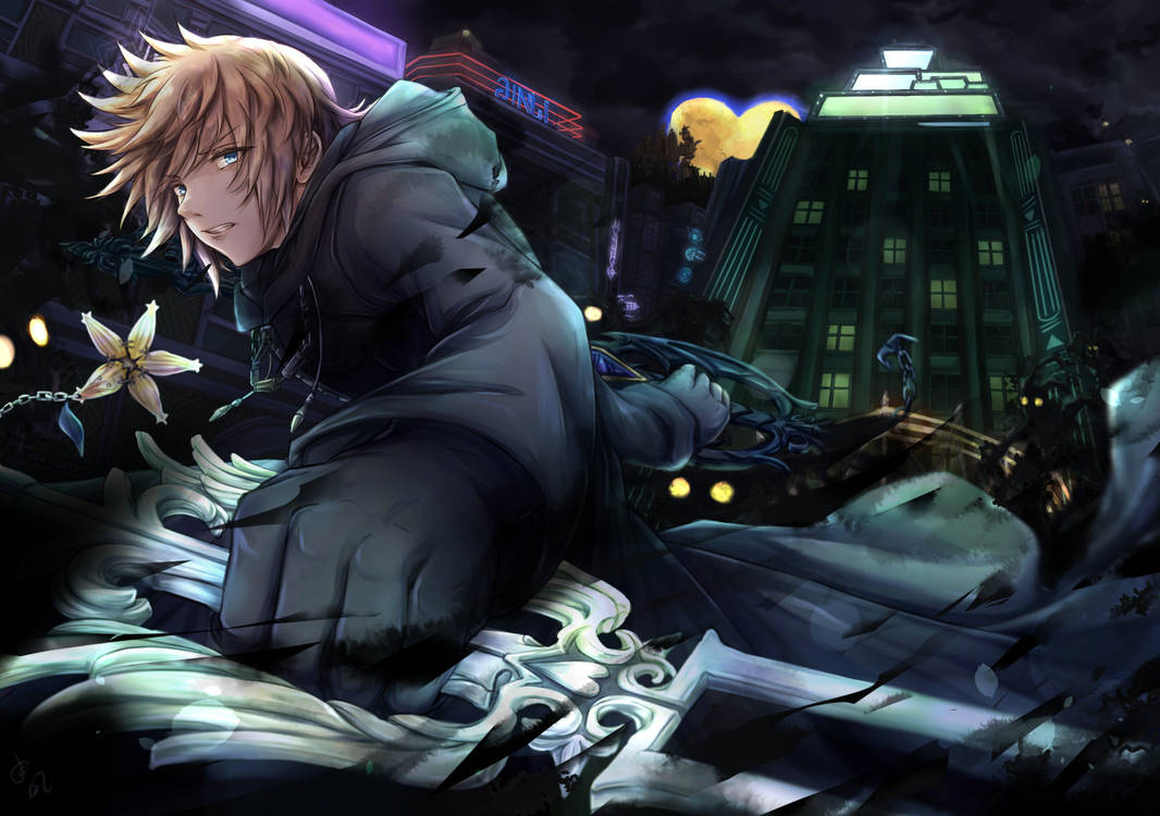 KH roxas by P7arctic on DeviantArt