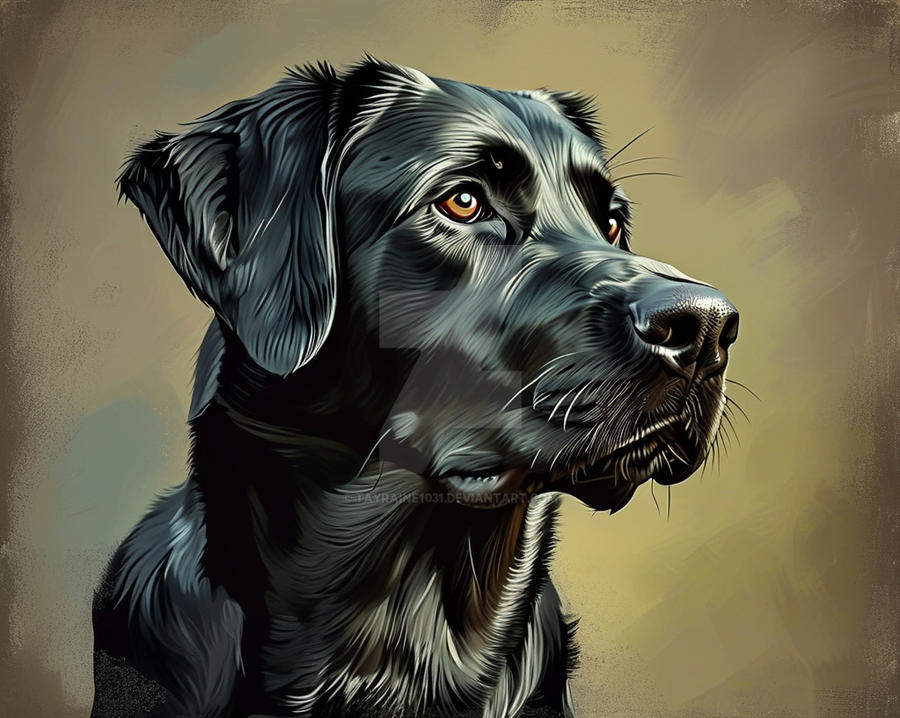 Black Lab Deviantart Black Labrador by TayRaine1031 on DeviantArt