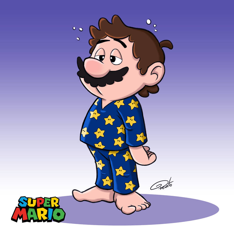 Mario Pijama by on DeviantArt