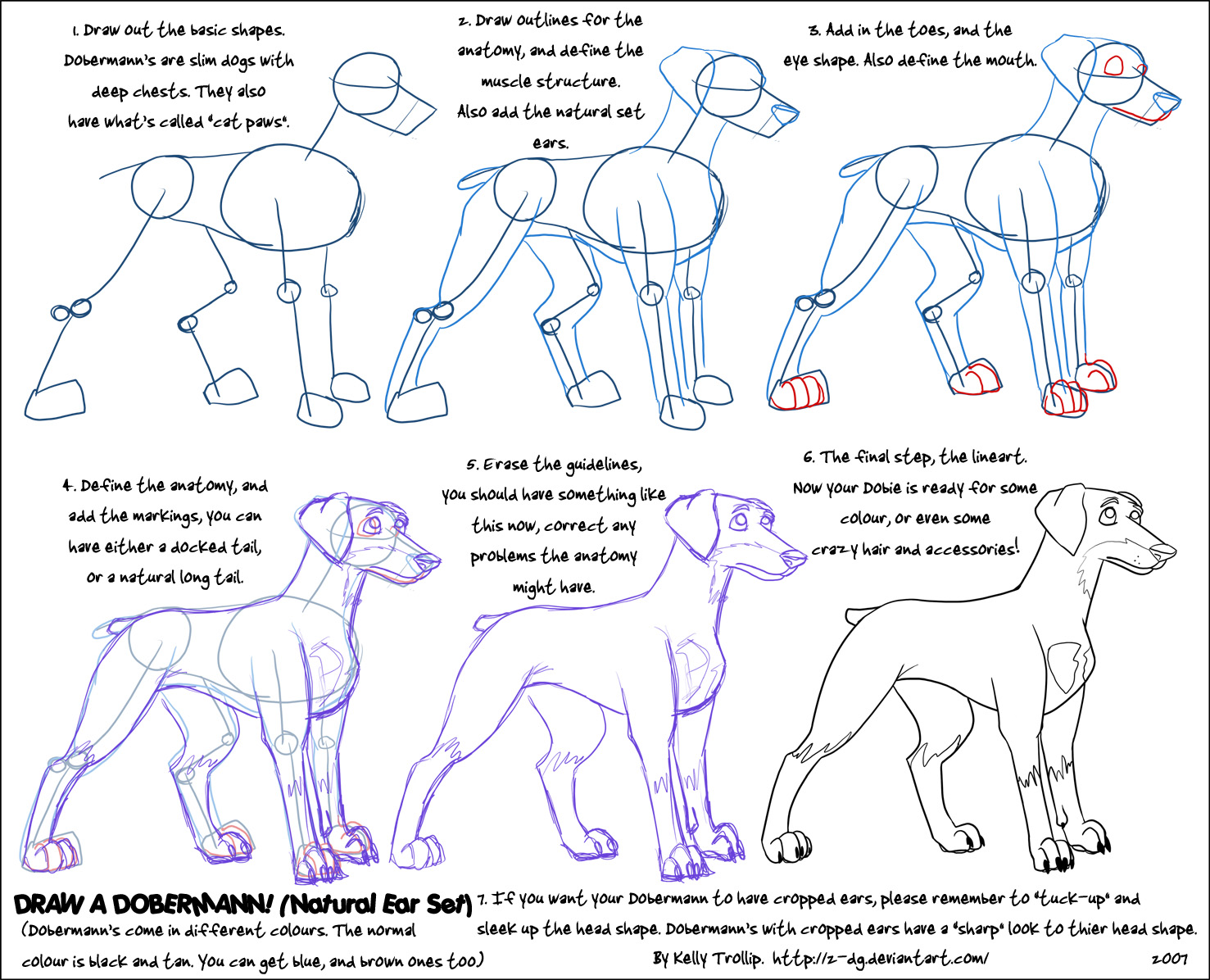 Dobermann Tut_Natural Ear Set_